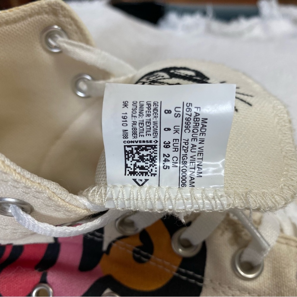“Girls Unite” Hightop Converse (8) - Picture 2 of 10